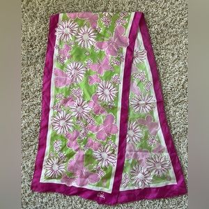 Lilly Pulitzer - breast cancer awareness scarf